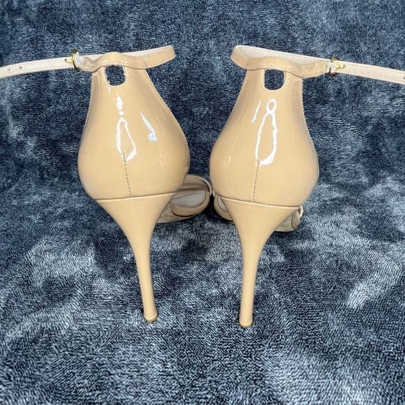 Stuart Weitzman Nudistcurve Ankle Strap Sandal Women size 9.5 - Picture 4 of 5